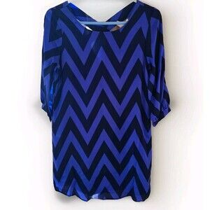 Needle & Thread Dress Womens Small Chevron Above Knee Trendy Stylish Chic NEW